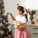 Peluche Apretable Con Diseño Navideño Casaideas