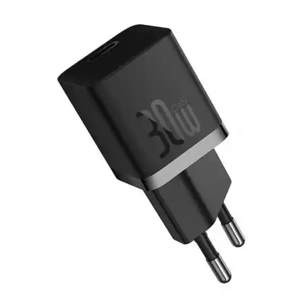 Baseus Cargador Mini Rápido 30W USB-C Con Cable Tipo C GaN5