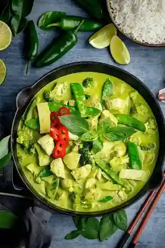 Curry Verde Vegetariano