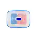 Luminarc Fuente Rectangular Con Tapa Hermetica. Capacidad 1220Cc