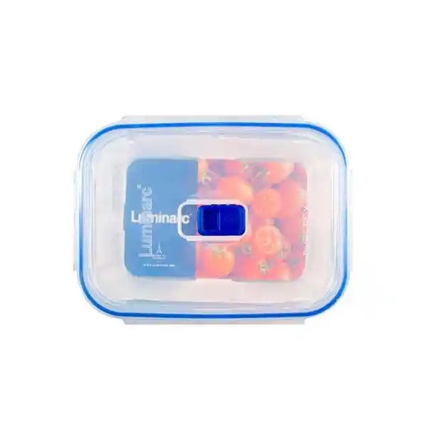 Luminarc Fuente Rectangular Con Tapa Hermetica. Capacidad 1220Cc