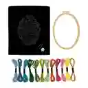 Bastidor de Madera Ovalado Para Bordar