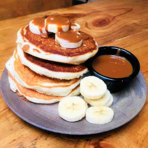Pancakes Platano Manjar
