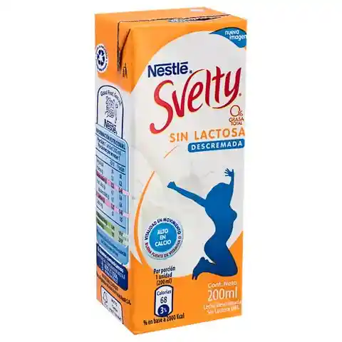 Svelty Leche Descremada sin Lactosa