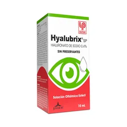 Hyalubrix Sp Solución Oftálmica Esteril 0.4%