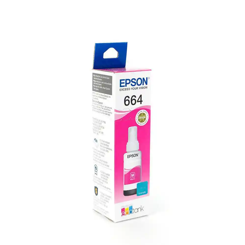 Epson Botella De Tinta 664 Magenta