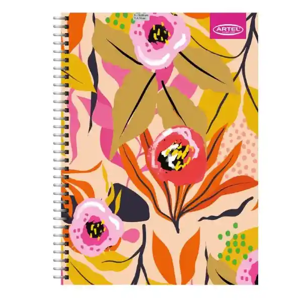 Artel Cuaderno Especial Floral 150 Hojas