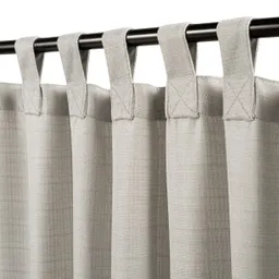 Set Cortina Texturada Con Presilla 140 x 240 cm Casaideas