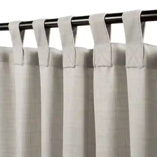 Set Cortina Texturada Con Presilla 140 x 240 cm Casaideas