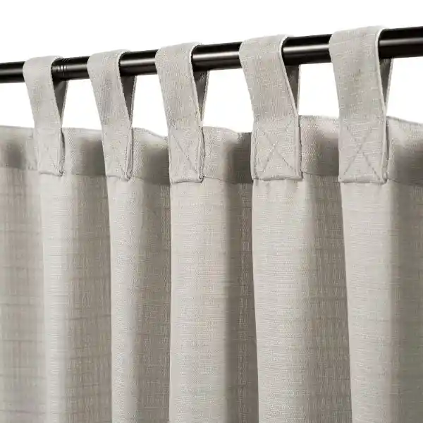 Set Cortina Texturada Con Presilla 140 x 240 cm Casaideas
