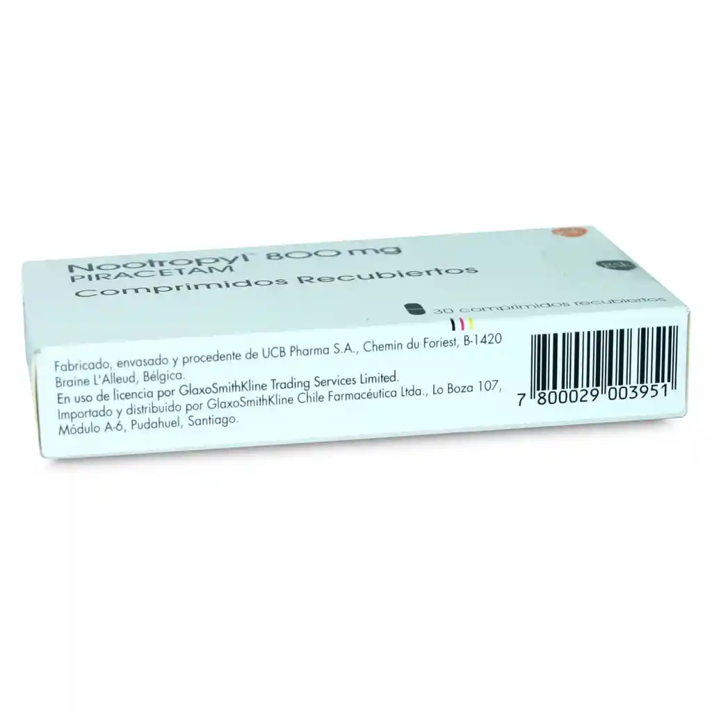 Nootropyl Estimulantes Snc 800Mg