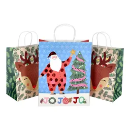 Set Bolsa de Papel Para Regalo Noel Rena Casaideas