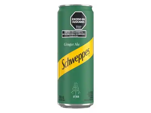 Schweppes Gaseosa Ginger Ale Sin Azúcar