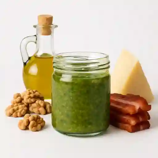 F. Al Pesto, Nueces y Tocino