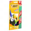 Bic Lapices Color Evolution 12 Un +4Graf