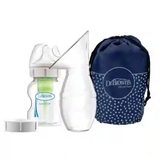 Dr. Browns Extractor de Leche Manual Boca Ancha 150 mL BF035