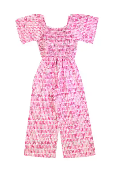 Enterito Holiday Girls Fucsia Talla 08 - 324