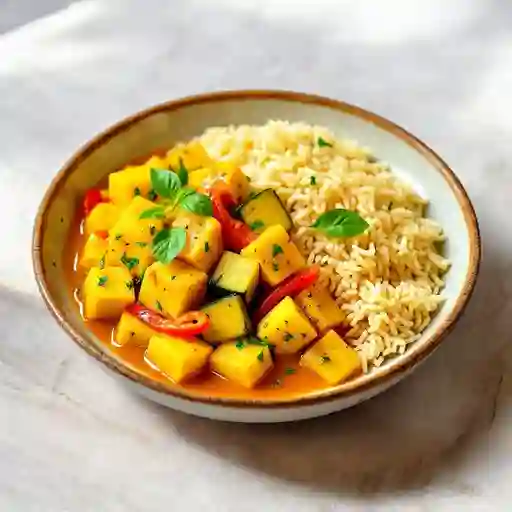 Curry Verde Vegetariano