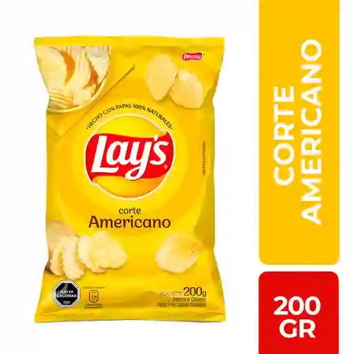 Lays Papas Fritas Lay's Corte Americano