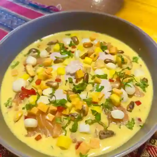 Tiradito del salmon