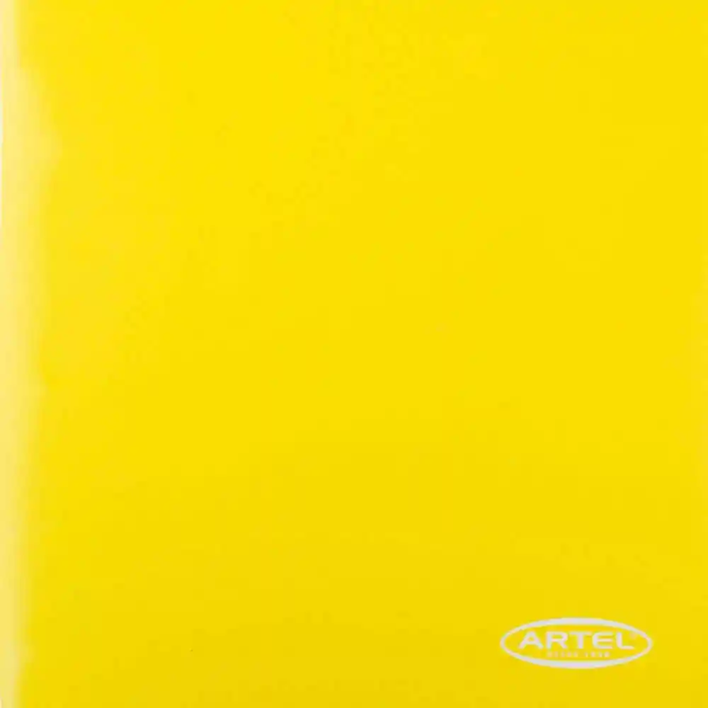 Artel Carpeta Con Gusano Amarilla 1 U