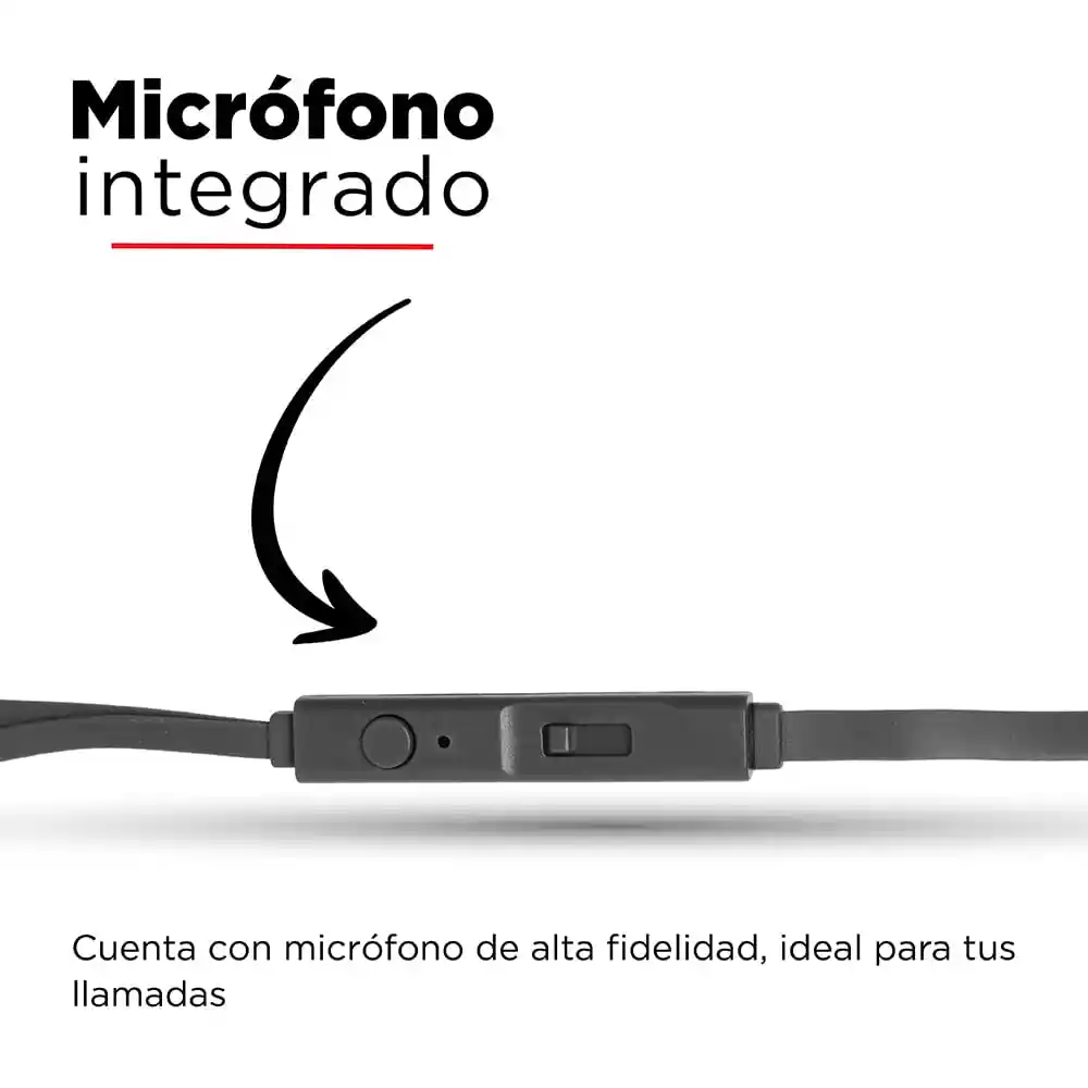 Miniso Audifonos De Cable Metalicos Con Estuche (gris) 1.2m