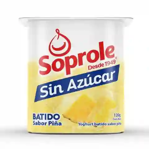 Soprole Yoghurt Batido Sabor Piña sin Azúcar
