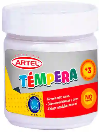 Tempera Artel 100 Ml Blanco 11