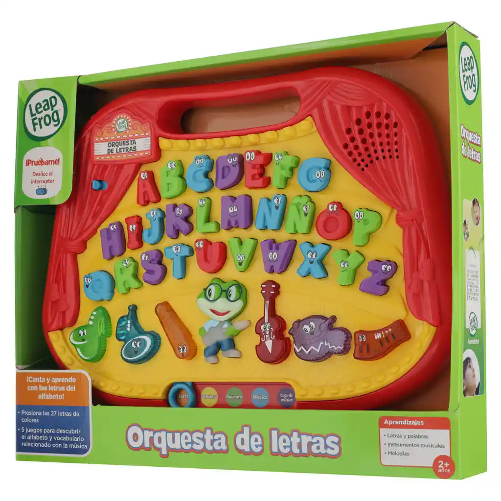 Leap Frog Juguete Orquesta de Letras 05541703339