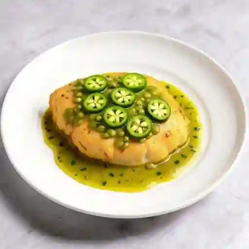Pollo En Salsa Verde De Jalapeno