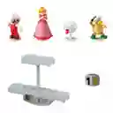 Súper Mario Juego de Balancín Escena Castillo