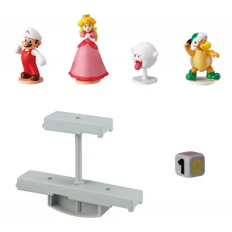 Súper Mario Juego de Balancín Escena Castillo