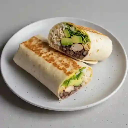 Burrito de Pollo y Camarón