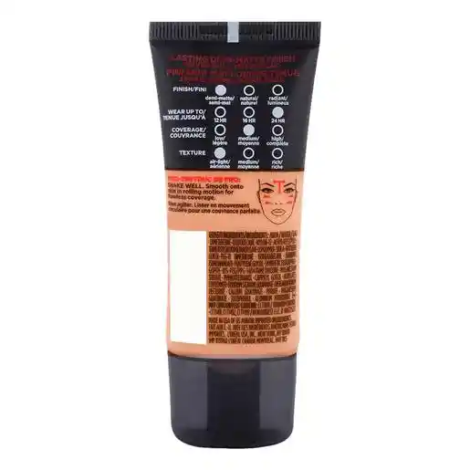 Loreal Paris- Infaillible Base Matte Tono 109 Classic Tan