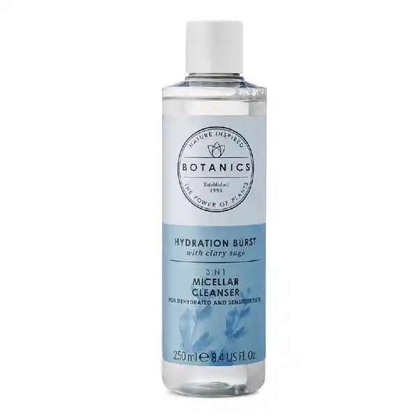 Botanics Agua Micelar 3 en 1 Hydratation Burst