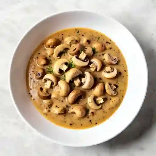 Salsa de champiñón