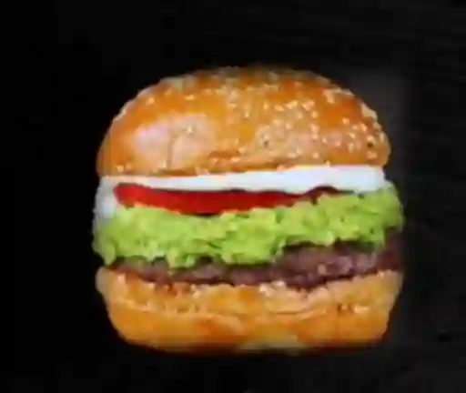 Hamburguesa Italiana con Papas Fritas