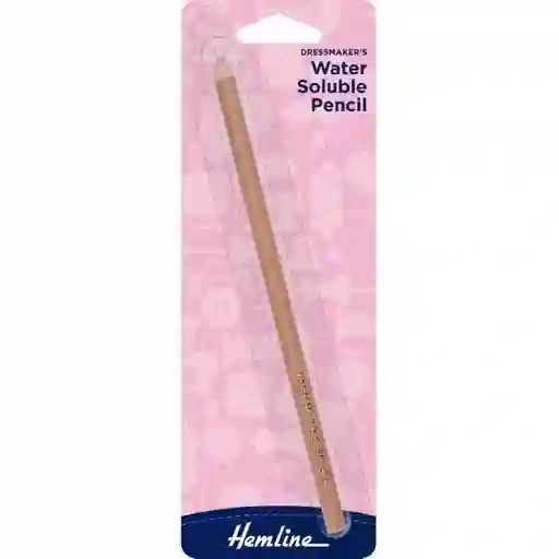 Hemline Lápiz Marcador de Tela Soluble Wash-Out Blanco