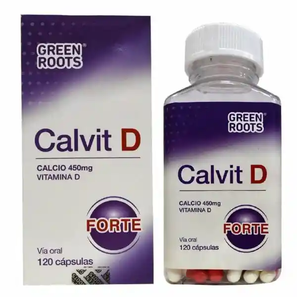 Green Roots Suplemento Nutricional Calvit D Forte