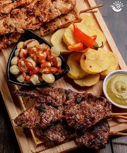 Tabla Anticuchera 2 a 3 Personas