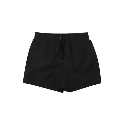 Short de Niño Básico Negro Talla 8 Samia