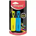 Set 2 Destacadores Colores Aleatorio Sin Grip Maped