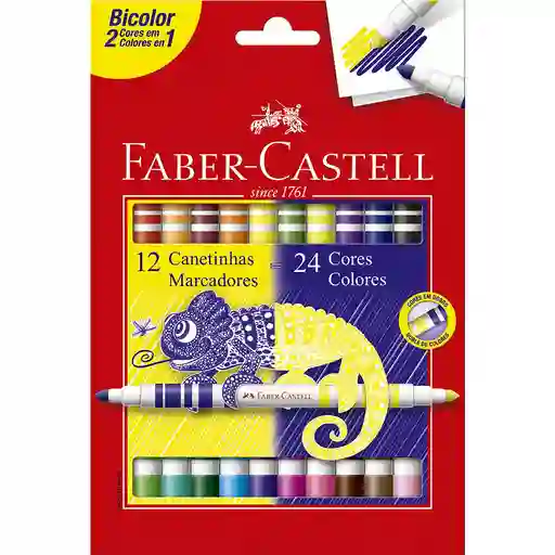 Faber Castell Marcador Bicolor