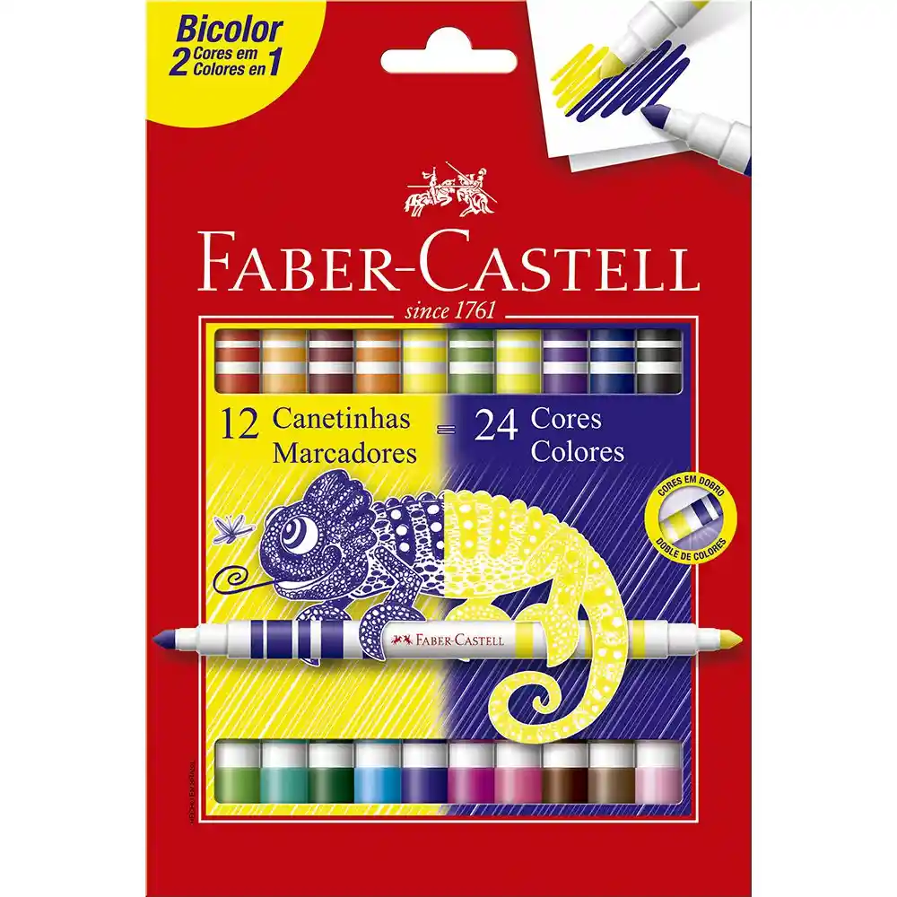 Faber Castell Marcador Bicolor