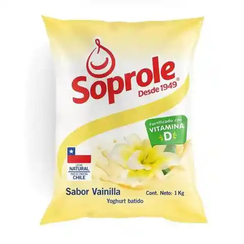 Soprole Yoghurt Batido Sabor a Vainilla