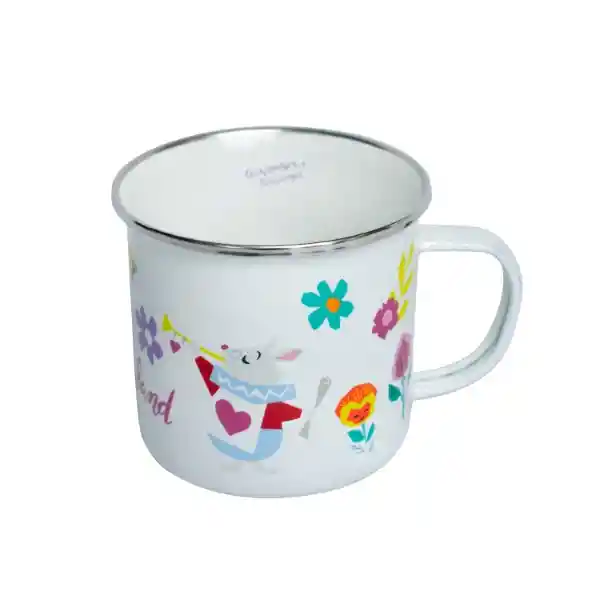 Disney Tazón Metálico Alicia