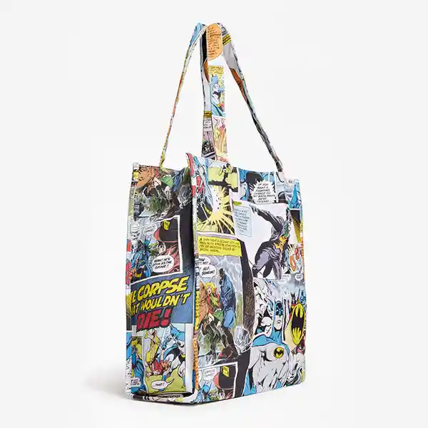 Bolso go Batman Printed Tote Bagi Multicolor F0E1 Guess