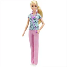 Muñeca Barbie Enfermera Original Mattel