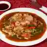 Chop Suey de Camarones
