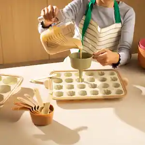 Molde de Silicona Para 12 Mini Queque